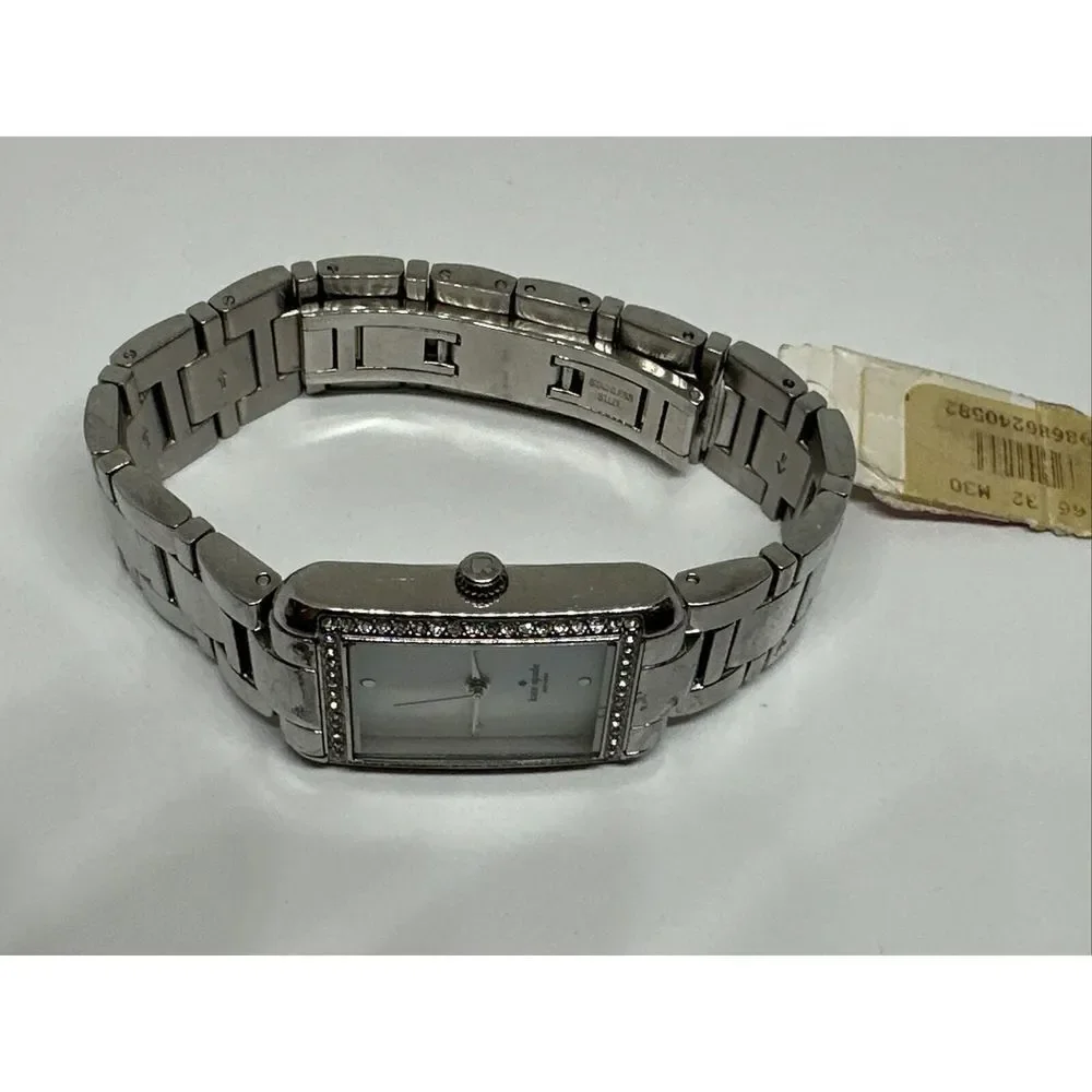 Kate Spade New York Women's Silver Stainless Steel Analog Dial Quartz Watch NUL9